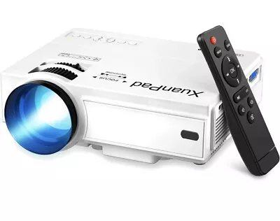 Mini LED Home Cinema Video Projector Full HD 1080p HDMI USB VGA Ports Keystone • £49.99