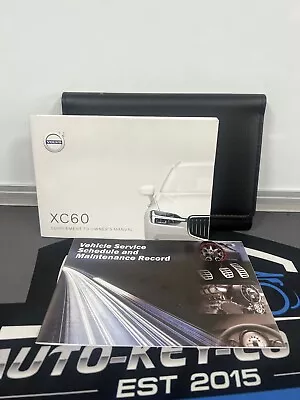 Volvo Xc60 Owners Handbook / Supplement To Manual. + Wallet 2017~2020 (2019) • $34.72