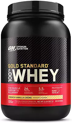 Optimum Nutrition Gold Standard 100% Whey Protein Powder French Vanilla Creme  • $56.33