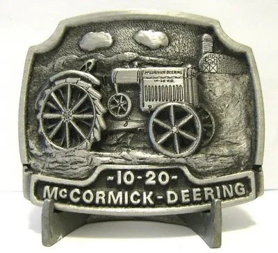 IH International Harvester McCormick Deering 10-20 Hp Tractor Belt Buckle Ltd Ed • $45