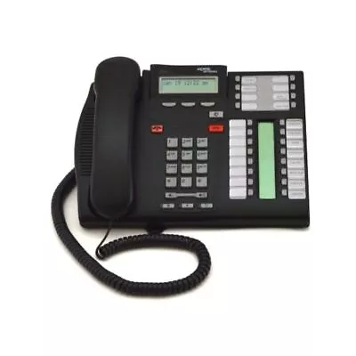 Nortel Phone T7316e Norstar Avaya Charcoal Black NT8B27JAAAE6 • $49.99