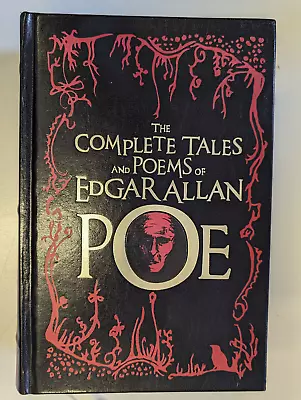 The Complete Tales And Poems Of Edgar Allan Poe Leatherbound Book Barnes & Noble • £27.99