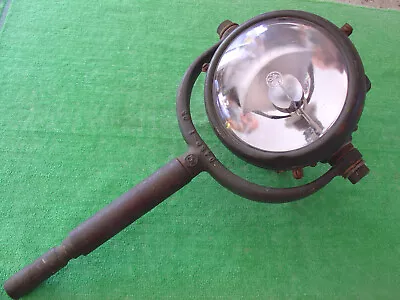 Vintage Military Spotlight Search Light 5-1/2  Lens 24 Volt Made In Usa • $39.95