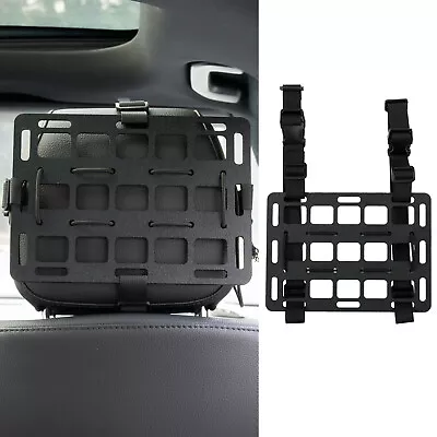 8 * 6in Tactical Rigid Panel MOLLE Car Seat Headrest Back Organizer Storage • $11.99