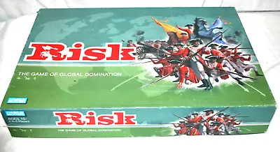 Risk Classic Board Game Strategy War Battle Parker Brothers 2003 Complete • $14