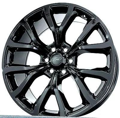 22  Gloss Black OE 10145 Replica Wheels Fits Ford Expedition Platinum F150 6x135 • $1279.99