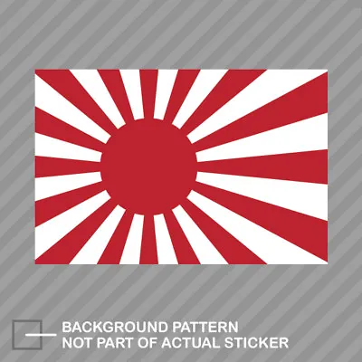 Japan Rising Sun Flag Sticker Decal Vinyl Japanese Rising Sun Naval • $17.96