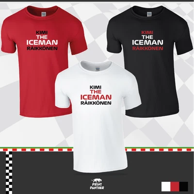 £13.99 • Buy Kimi The Iceman Raikkonen Alfa Romeo Formula1 F1 T-Shirt 07 *FREE DELIVERY