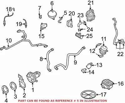 Genuine OEM Vacuum Hose For VW/Audi N02035327 • $18.52