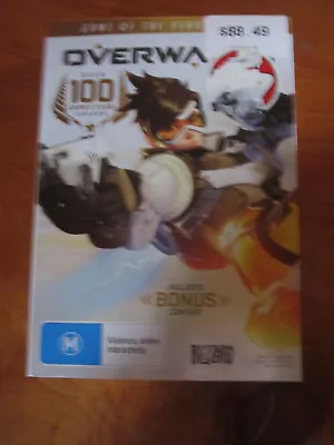 $4 • Buy Pc Dvd-rom Game Overwatch With Cards  Great ** Must See **
