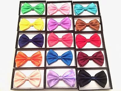 Men Fashion Pre-tied Bow Tie Wedding Party Prom Tuxedo Adjustable Bowtie Necktie • $8.98