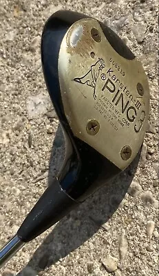 Ping Karsten III 3 Wood Stiff Flex Ping ZZ Lite Steel Shaft RH Vintage • $7.10