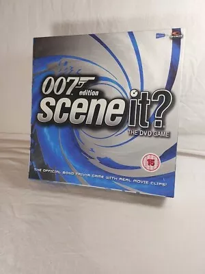 Rare James Bond 007 Edition Scene It? Board Game The DVD Game With Film Clips • £9.99