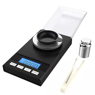 Digital Milligram Scale 50g/0.001g Pocket Mini Gram For Jewelry Medicine H0Q1 • $17.66