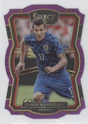 $5.42 • Buy 2017-18 Panini Select Mezzanine Die-Cut Purple Prizm /149 Mario Mandzukic #172