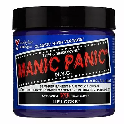 Manic Panic Hair Dye Semi-Permanent Hair Color 4oz (19 Lie Locks) • $10.75