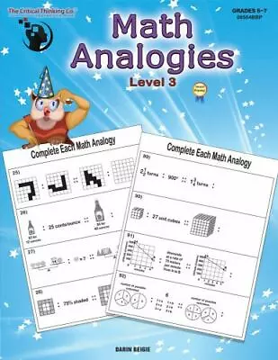 Math Analogies Level 3 By 08504bbp • $4.29