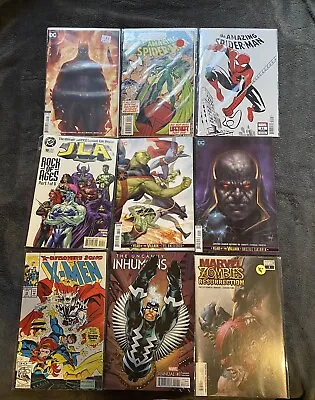 Comic Book Lot Amazing Spider-Man #386 Batman Variant Marvel Zombies DC VF JLA • $10
