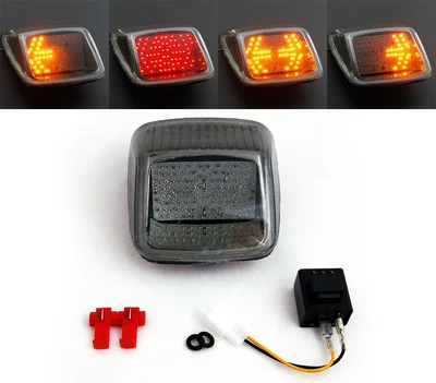 $47.78 • Buy Taillight+Turn Signals Fit For V-ROD Night Rod Street Rod 2002-2011 Smoke