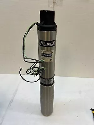 Everbilt 3/4 HP Submersible 2-Wire Motor 10 GPM Deep Well Potable Water Pump • $199.99