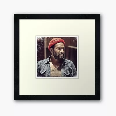 Marvin Gaye Framed Print By Hey Citizen. Signed Limited Edition Print 1/10 • $56.83