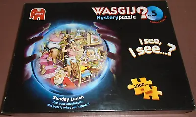 Wasgij - Mystery No 5 - Sunday Lunch  - 1000 Piece Used • £4