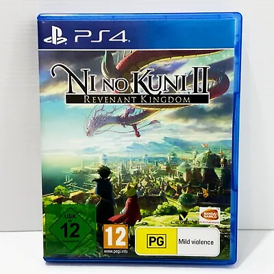 Ni No Kuni II - PS4 - Tested & Working! Free Postage! • $19.88