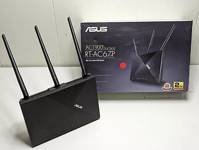 Asus AC1900 Dual Band GigaBit Wireless GAMING Router RT-AC67P • $23