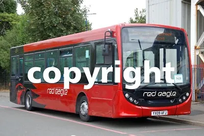 £0.99 • Buy Bus Photo - Red Eagle YX09AFJ Ex First London, Metroline, Faresaver Etc