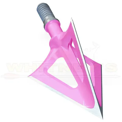 G5 Montec Broadheads - Pink - 100gr. - 3 Blade - 3pk - 119 • $37.99