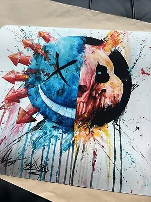 Blink 182 Split Personality BAND SIGNED ART - Hoppus Delonge Barker /40 POSTER • $2499.99