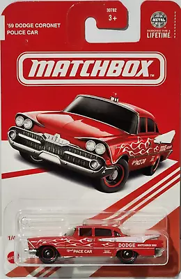 2024 Matchbox '59 Dodge Coronet Police Car RED EDITION Target USA Exclusive #1/4 • $16.06