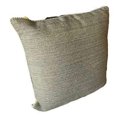 Loloi Magnolia Home Decorative 22 X 22 Gray Green Woven Wool Blend Throw Pillow • $37.50