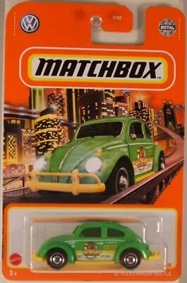 MATCHBOX #97 1962 Volkswagen (VW) Beetle Mexican Taxi 2021 Issue (NEW In BLIST) • $3