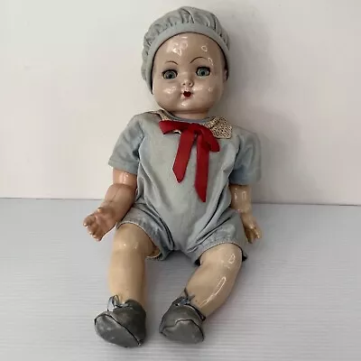 Vintage 1940's Roddy Baby Boy Doll 50cm / 20  Made In England Dressed • $328.50