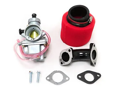 Molkt Style 26mm Carb Kit For YX140cc Pit Bike Engine Incs Manifold & Red Filter • £37.95