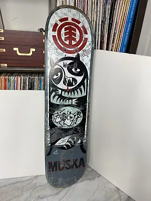 Element Chad Muska Vintage Skateboard Deck-free Shipping! • $94.95