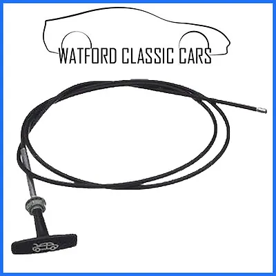 T Handle Bonnet Cable Suitable For All MGB AHH6426 • $21.07