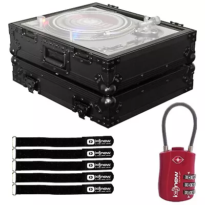 $166.40 • Buy Odyssey FZ1200BL Technics Style Turntable Case With Red TSA Lock Idjnow