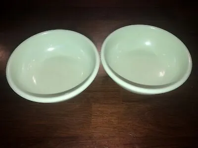 Vintage Arrowhead Melmac Mint Green Salad Cereal Bowls Set Of 2 • $13