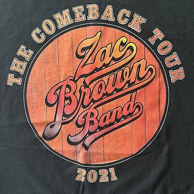 Zac Brown Band 2021 Tour Shirt Size L • $16