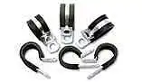 3/4  Stainless Steel Fuel Line Clamps EPDM For -10AN Line 171312 10pk @SPEEDTECH • $12.99