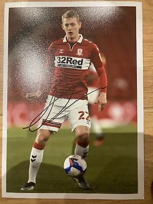 George Saville Middlesbrough Genuine Hand Signed 7x5 Bordered Photo Autograph • £4.49