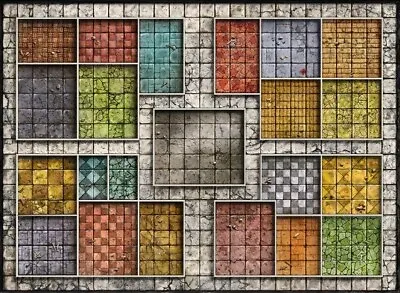 PREMIUM Heroquest 2021 29.75  X 21.8  Vinyl Game Board Mat For Hero Quest • $19.99