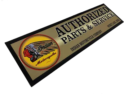 Indian Motorcycle Company Bar Runner Mat Parts & Service 88cm X 25cm • $59.95