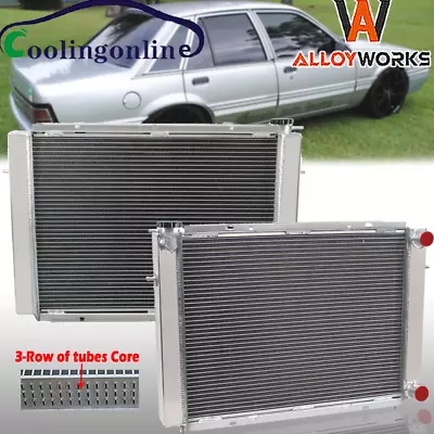 3 Core Radiator Fits 1986-1988 Holden Commodore Vl Rb30 Rb30det 3.0l 6cyl Petrol • $198.55