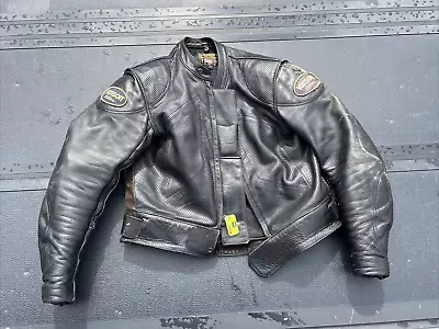Vanson Leathers Armored Motorcycle Riding Jacket • $120