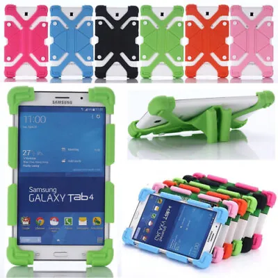 Universal 7  8  10  10.1  Tablets PC Kids Rubber Shockproof Silicone Covers Case • $11.99
