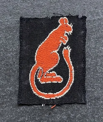 Original WW2 7th Armoured Division Formation Sign Cloth Badge • £20