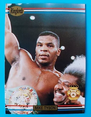 1991 Ringlords Boxing Mike Tyson Sample Promo Card Rookie - Rare  • $19.91